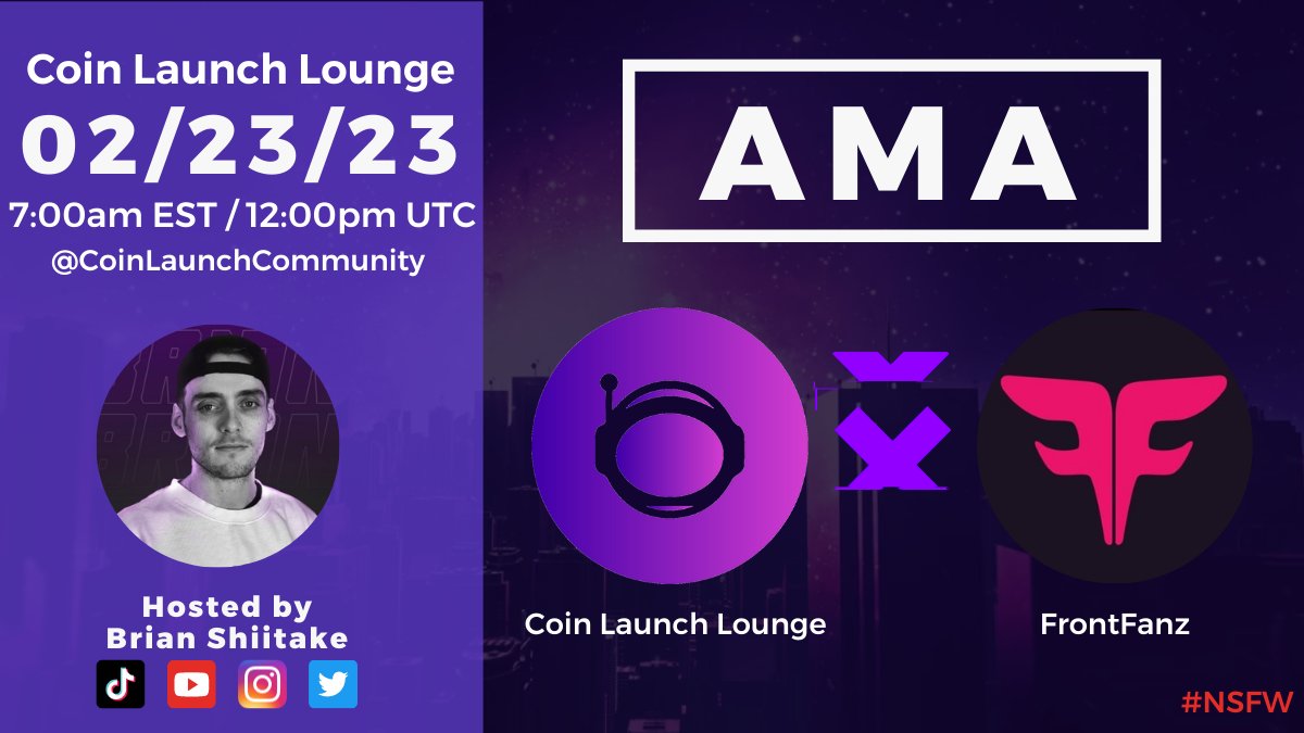 The AMA begins in less than an hour!!!

See you there!!

Link in bio!