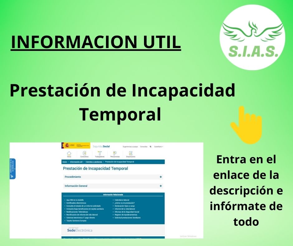 SindicatoSias_'s tweet photo. ¿Necesitas información de la INCAPACIDAD TEMPORAL? Entra al enlace seguro de la Seg. Social

https://t.co/X8IbmBVhyQ

#vigilante #seguridad #vigilantessesguridad #sindicatosias #vigilantedeseguridad #seguridadprivada https://t.co/RKIdB5BYeQ