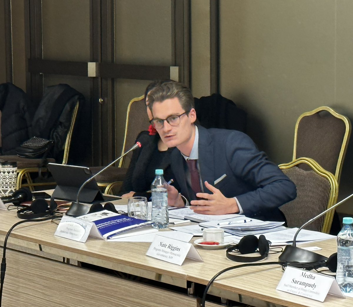 NDIgov's tweet photo. 1/4 As our @NDIgov legislative strengthening team wrapped our programming in #Moldova, we spoke with representatives from civil society organizations from around Moldova about their work and barriers to engagement with @Parliament_RM https://t.co/H3bADnPz8u