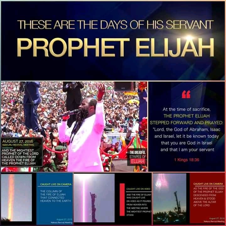 Jer23:24
 Who can hide in secret places so that I cannot see them?" declares the LORD. "Do not I fill heaven and earth?" declares the LORD.

What will this generation ever tell The LORD after #ElijahOpensHeaven  in broad daylight? Where will she  hide ?