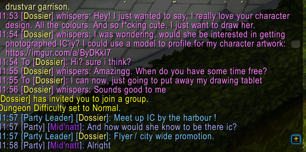 BrokenSpoon4's tweet photo. I don't post here often but had to ask, anyone on AD had this guy whisper you too and act like this?

#Warcraft #roleplay #freeart #harassment #oddbehaivor #worldofwarcraft #help https://t.co/NDi3TOlv7Z