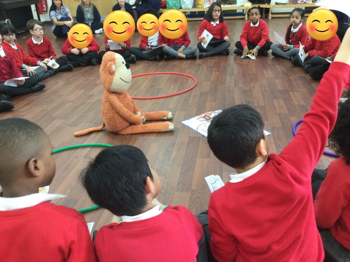 Year5WCP's tweet photo. We are really enjoying our workshop session with @Monkeywellbeing, this morning! We have thought about when a person needs to see a doctor, visit a pharmacy or go to a hospital, along with sharing our own medical stories and have interviewed real-life nurses https://t.co/ad1dH4cDWR
