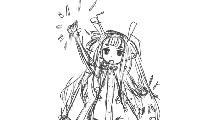 0204立ち絵:作業の流れ:セラクロラス1.ていやぷーと第一ラフ(大ラフ)これをTADAさんに見せてOKが出たらスタート。2.大ラフから形を出す作業(まだラフ)3.パーツなどを再度構成&考案4.気に入ったらそれを下地に清書#ランス10 #ランスシリーズ 