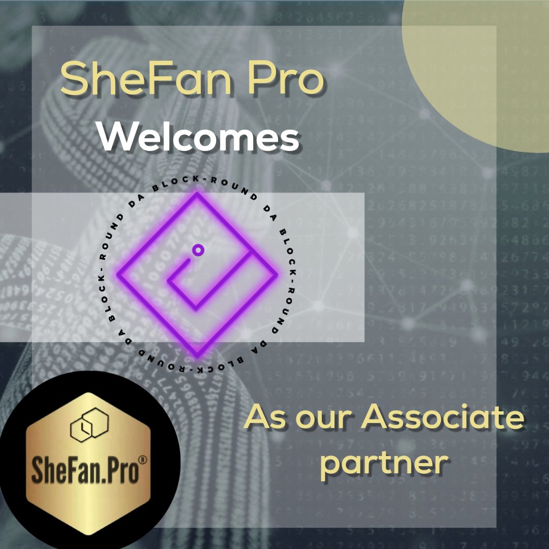 ShefanPro's tweet photo. SheFan Pro is delighted to Announce our new partnership with @Rounddablock

Looking Forward to the future 

Together We Grow! 

 #blockchain #fintech #womenempowerment #womeninbusiness #womeninblockchain #growthmindset #togetherwegrow  #blockchain #fintech #tech #future https://t.co/MsEBYGbdvK