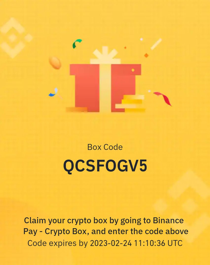 LEDO_TECH's tweet photo. Free crypto box BTC , FOLLOW LIKE ❤️, enjoy it 🤩.
Box Code:QCSFOGV5
#CRYPTOBOX #CRYPTO_BOX #FREE_CRYPTO_BOX #BTC #BINANCE #BinanceBuild #Cryptocurency #free https://t.co/sjQRIYEZvj