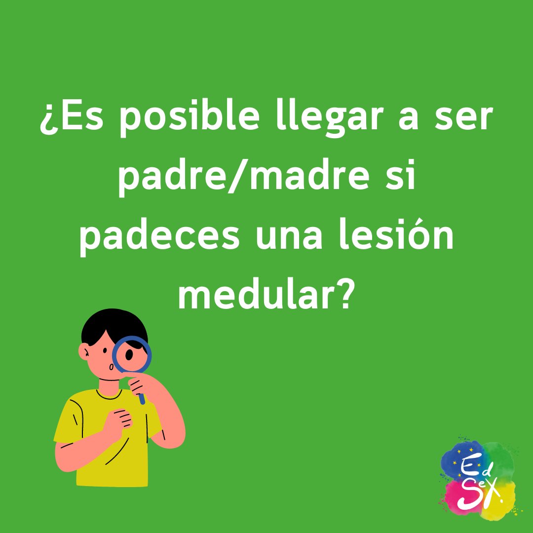EdSexUclm's tweet photo. ¿Creéis que es posible que personas con lesión medular puedan llegar a ser padres?

Te leemos en los comentarios👇

https://t.co/afBAgrPMkU

#edsex #uclm #castillalamancha #toledo #universidad #diversidadsexual #lesionmedular https://t.co/gBgeFvJVpC