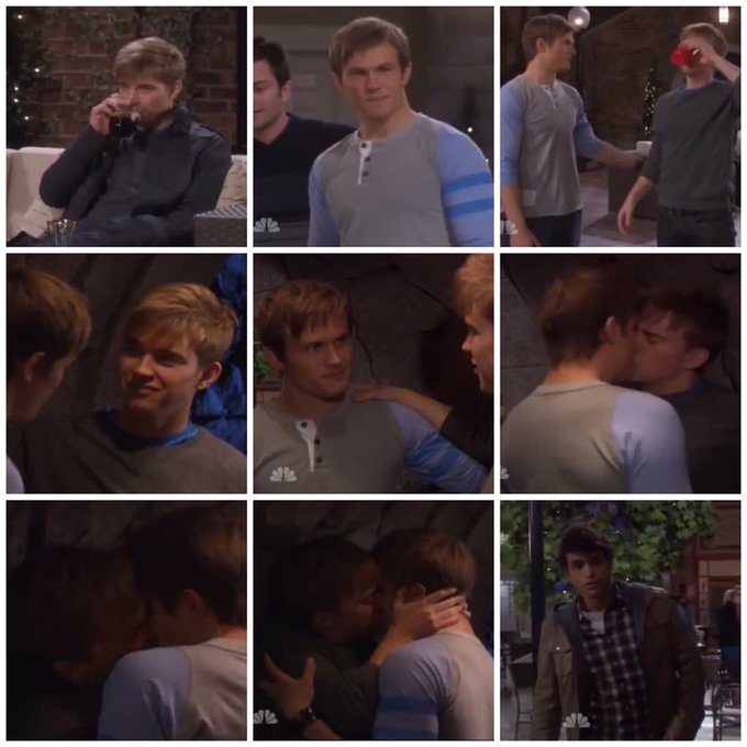 Daysofour_Lives's tweet photo. Also #OnThisDay in 2012, Sonny saw Will kiss Neil #Wilson #Days #DaysofourLives https://t.co/xNkAj8F6i0