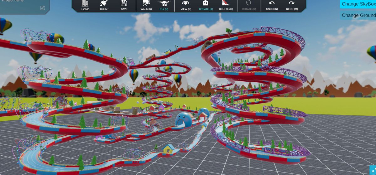 HomaHassani's tweet photo. @landrocker_io i have created my first race track, this is soooooooo fun #race2earn #Minecraft #kitblock https://t.co/WXtAFjwMMs