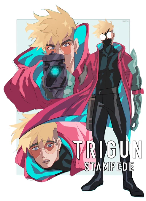 still study vash#TRIGUNSTAMPEDE #TRIGUNイラコン 