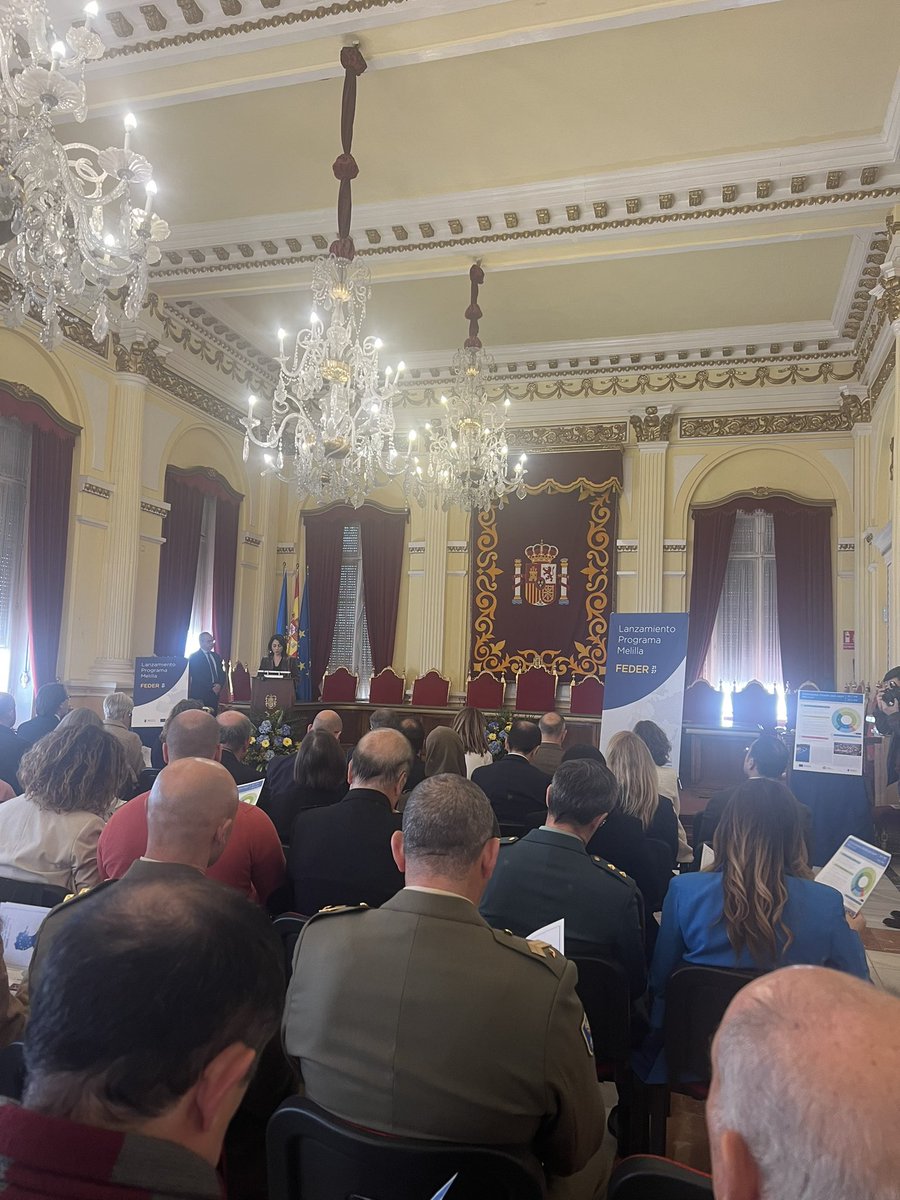 Presentación del lanzamiento del Programa de Melilla de los #fondosfeder 21-27.