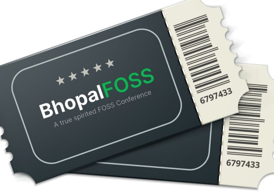 siddlyf's tweet image. 🚨 #Giveaway Alert 🚨

I'm giving away 3 x Full Access Tickets for  #BhopalFOSS 🥳
Steps to participate 👇

➡️ Follow @siddlyf 
➡️ Tag your 2 developer friends 
➡️ Like &amp;amp; RT for brownie points 😄

Results Announcement on 1st March 🎉
@BhopalFoss @FOSSUnited