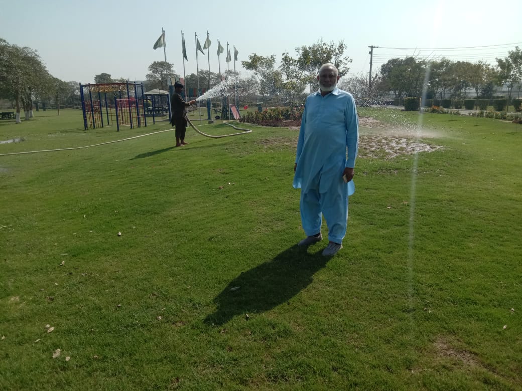 IEP_Town's tweet photo. Parks Watering Cleaning &amp; Maintenance Work in Progress.

#malikshahbazalikhokhar #President #engineerstown #cooperative #society #Lahore #parkswatering #cleaning #maintenance #workinprogress https://t.co/ZePBsmmKFu