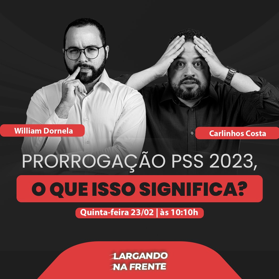 ospedagogicos's tweet photo. PRORROGADO PSS 2023 DA SEDF!
Quer saber o que isso significa?
Confira nossa LIVE HOJE às 10:10h que VAMOS TE CONTAR TUDO! 🔥
Acesse o link abaixo:
https://t.co/074K0aeK2G
#sedf #pss #concurso #educação https://t.co/XRQssgXWvI