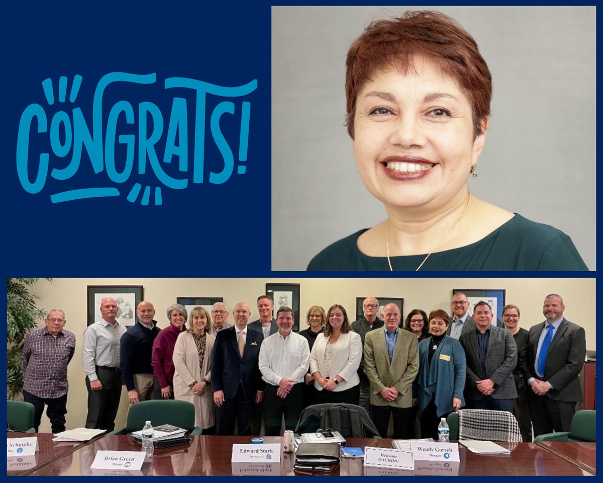 CountyButler's tweet photo. Congratulations to Jacqueline Rioja Velarde on being elected as the @OACBDD Vice President! We are very excited &amp; honored to have one of our very own Board Members represent Butler County as she advocates across Ohio for individuals with DD! Learn more:
https://t.co/aB5hjsPtVt https://t.co/EkBdQqGieo