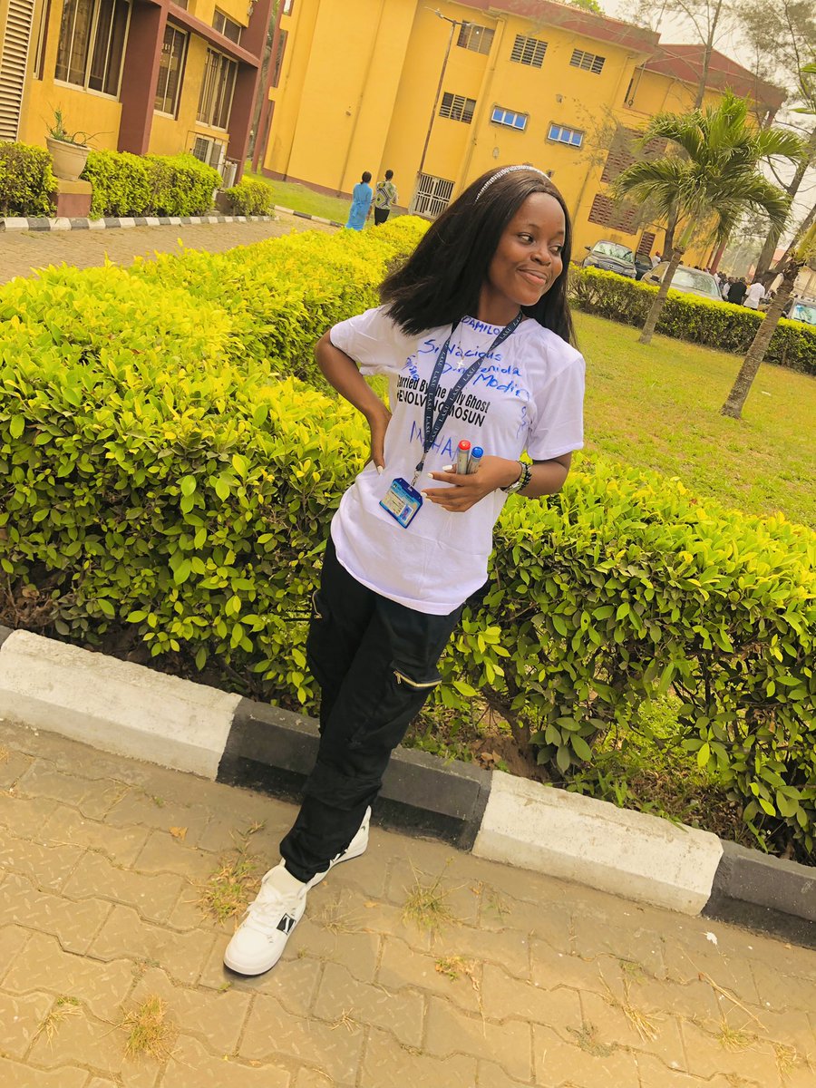 Evolving_Mosun's tweet photo. Yesterday, I had my sign-out celebration and indeed, it was worth it.💯

Thanks be to God, for His mercy endures forever.

And yes, this is EVOLVING MOSUN, Carried by the Holy Ghost.💃🔥🔥 https://t.co/urTsK6NMrs