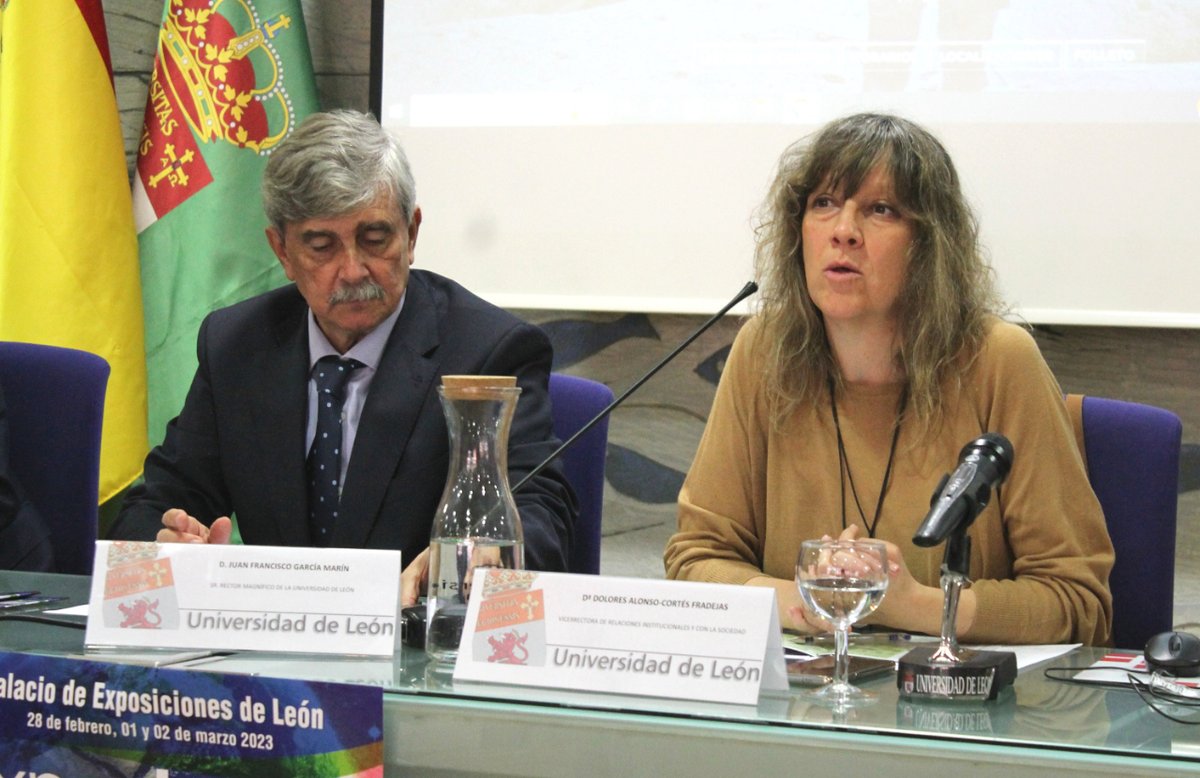 unileon's tweet photo. ⚛️ La IV edición de #Expociencia23 espera llevar 16.000 visitantes al Palacio de Congresos.

📆  28 de febrero y 1 y 2 de marzo con la participación de 400 investigadores de la Universidad de León, 370 voluntarios y 41 talleres científicos.

📰https://t.co/HbWF7Rq266 https://t.co/y5xjCrr9JV