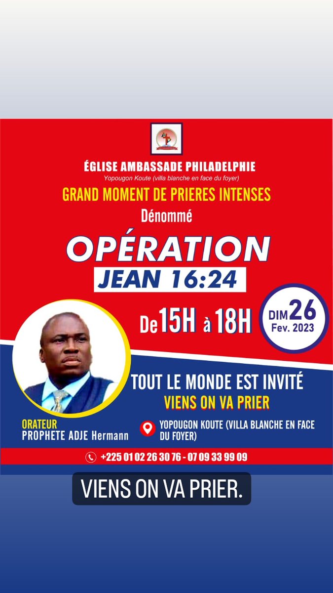 ADJERoger's tweet photo. VIENS ON VA PRIER. https://t.co/VZ9ktIGfCG