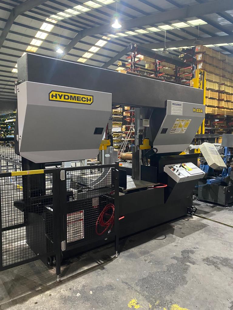 ProsawLimited's tweet photo. We recently installed a NEW Hydmech H-22A Automatic Bandsaw at Special Steels Ltd (SSL) in Dublin, to work alongside their existing Mega machine. Another great install by our team of engineers! ๐ ๐
#ssl #hydmech #prosaw #sawing https://t.co/pUeUYfXQGJ