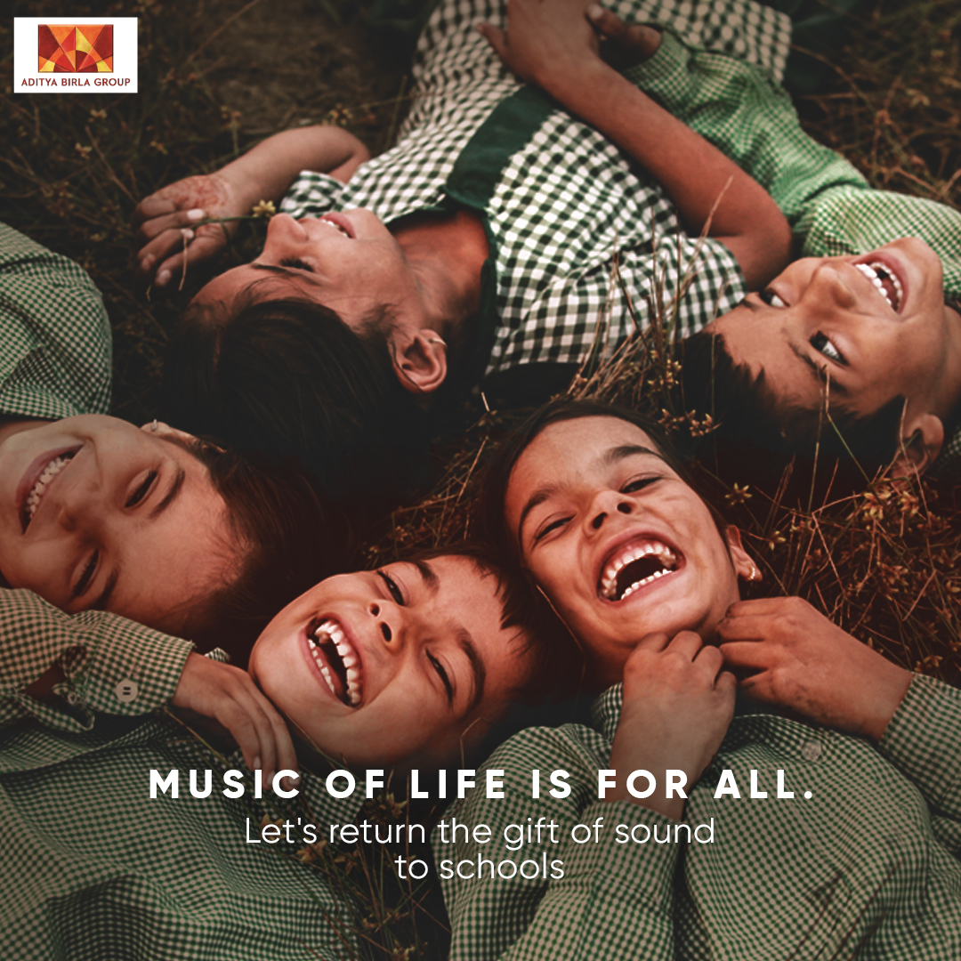 AdityaBirlaGrp's tweet photo. When we say we are #BigOnSmiles, we mean that we’re determined to make the little joys of living, big in your life. Stay tuned to find out how we gave the gift of sound. 

#AdityaBirlaGroup
#BigInYourLife
#CochlearImpantDay
#CochlearImplantKids https://t.co/6e1UA1iksm