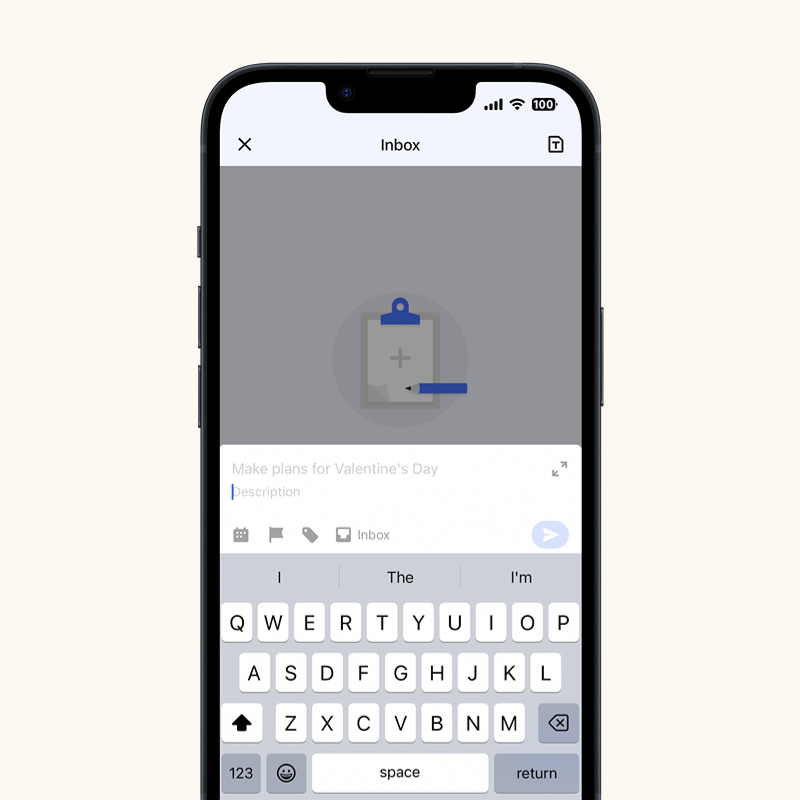 shn_mmarcus's tweet photo. 🆕Optimized the experience of adding tasks. https://t.co/znHTRF9UMW