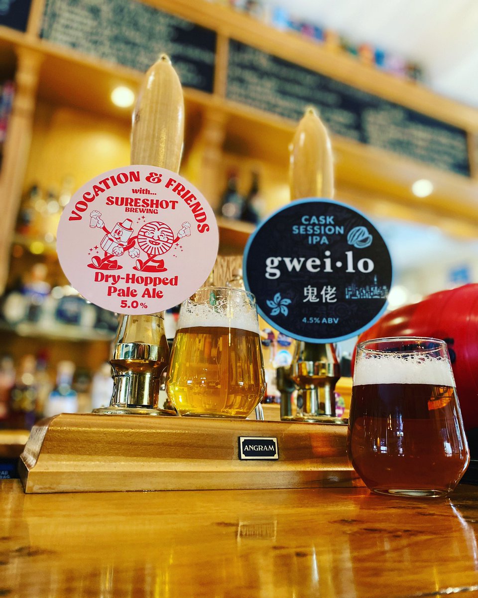The Leopard Norwich (@leopardnorwich) on Twitter photo Just some bloody beautiful beer on the pumps today!✨
<a href="/vocationbrewery/">Vocation Brewery</a> & <a href="/sureshotbrew/">Sureshot Brewing</a>
Dry-Hopped Pale Ale 5%
<a href="/gweilobeeruk/">Gweilo Beer UK</a>
Cask Session IPA 4.5%
#beerme #cask #realale #craftbeer #norwichpub #nr3 Just some bloody beautiful beer on the pumps today!✨
<a href="/vocationbrewery/">Vocation Brewery</a> & <a href="/sureshotbrew/">Sureshot Brewing</a>
Dry-Hopped Pale Ale 5%
<a href="/gweilobeeruk/">Gweilo Beer UK</a>
Cask Session IPA 4.5%
#beerme #cask #realale #craftbeer #norwichpub #nr3