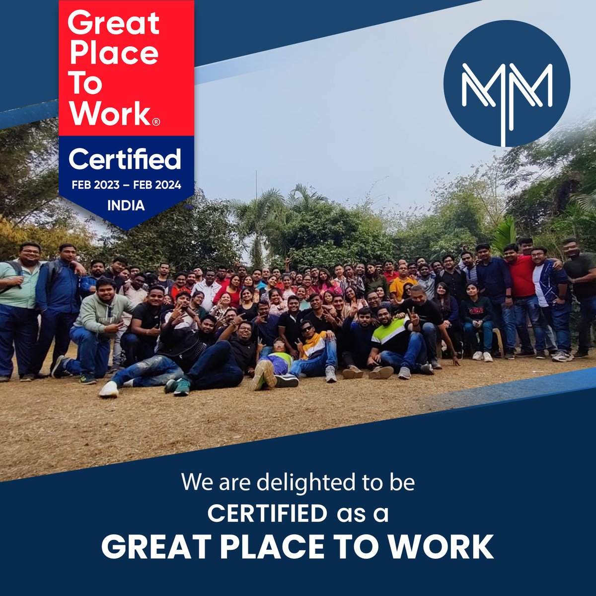 MatrixMediaSol's tweet photo. We're proud to share that #MatrixMediaSolutions is now a "GREAT PLACE TO WORK".
#GPTWcertified #GPTW2023 #greatplacetoworkcertified #greatplacetowork #proudmoment #employeesatisfaction #friendlyenvironment #matrix #matrixmedia #MatrixMediaSolutions https://t.co/300XD3zGS2