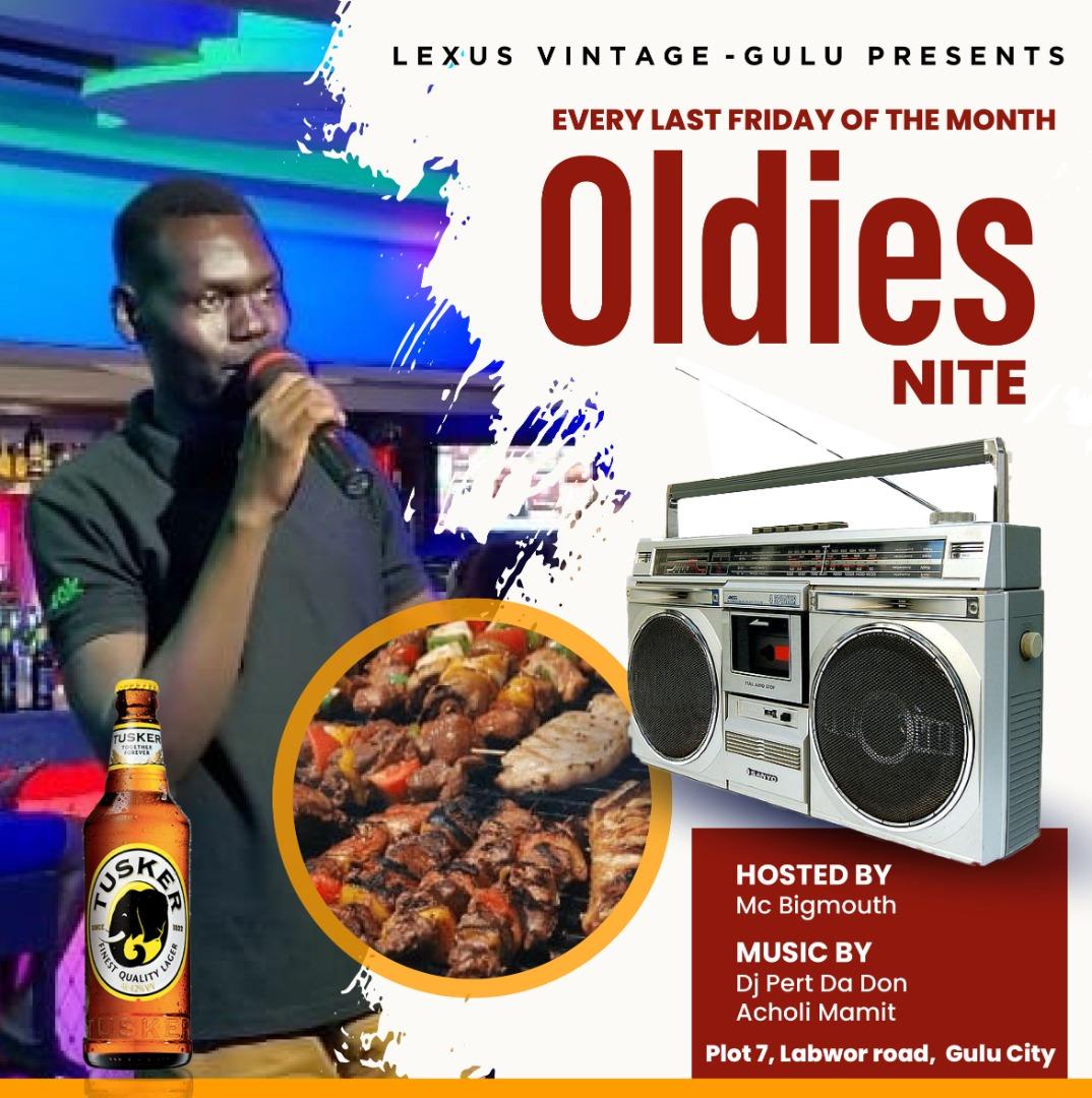 djpertdadon's tweet photo. Tomorrow we officially jam to music of the past @ #LexusVintageGulu.
Don't miss vocalist #AcholiMamit 
Music by #DjPertDadon 
Every last Friday of the month!! https://t.co/rZKiqz3ZSU
