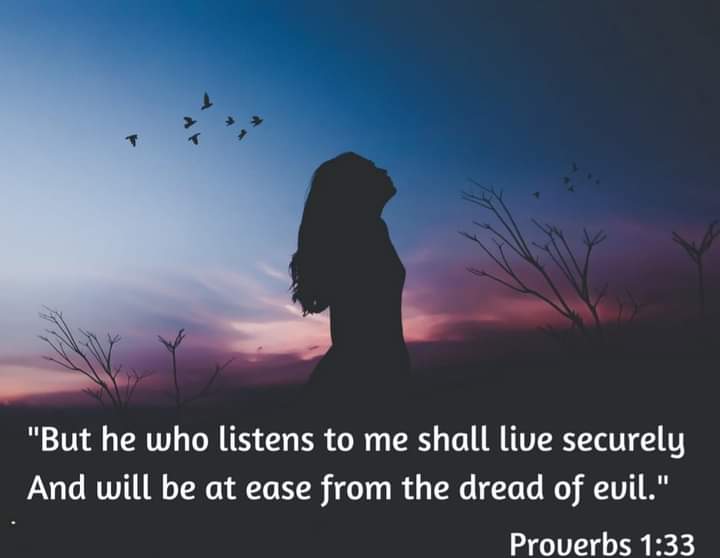 KakishJ's tweet photo. But whoever #Obeys Me dwells in security, in peace, without fear of harm.โ Amenโ
๐Proverbs 1:33๐๐ค๐๐๐ค๐๐ https://t.co/dNI5KP7bIx