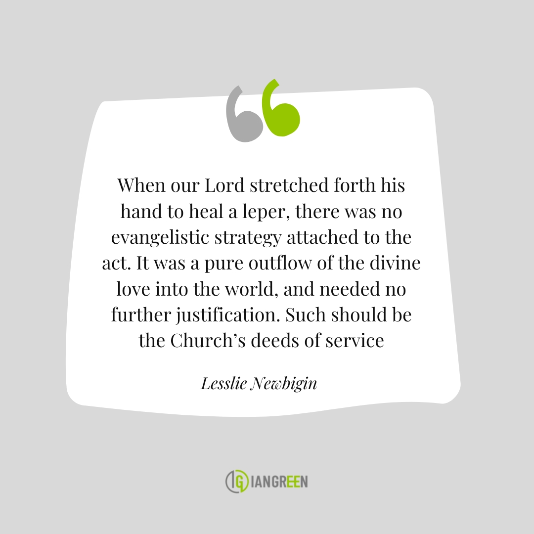 Ian_Green's tweet photo. Such should be the Church’s deeds of service👏 🙌

#IanGreen #Speaker #Communicator #Author #Mentor #Coach #Speaking #GlobalTransformation #CommunityTransformation #Church #Faith #ChristianTeaching #LesslieNewbigin https://t.co/T1XkO7MRYw