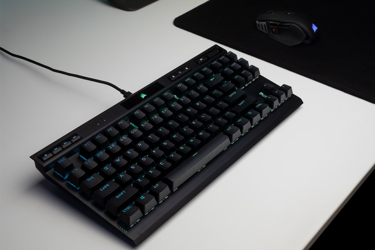 CORSAIRFRA's tweet photo. "Ce K70 RGB TKL OPX est un must-have pour les fervents de compétition." - [5/5] via @zedennet

Test du K70 RGB TKL OPX 👉 https://t.co/Tk22sRTG18 https://t.co/tIq7omjdjs