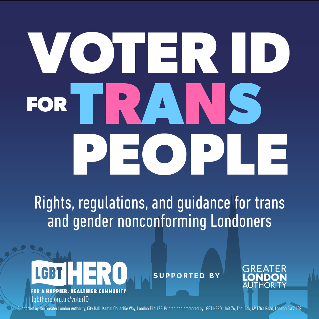 1)🚨🚨🚨Important #VoterID information for #trans and gender nonconforming people...🧵 

We've studied the law and written specific advice about how your gender expression, legal name and photo ID details can affect your ability to vote.

#lgbtqVotesMatter
#NoVoteNoVoice
