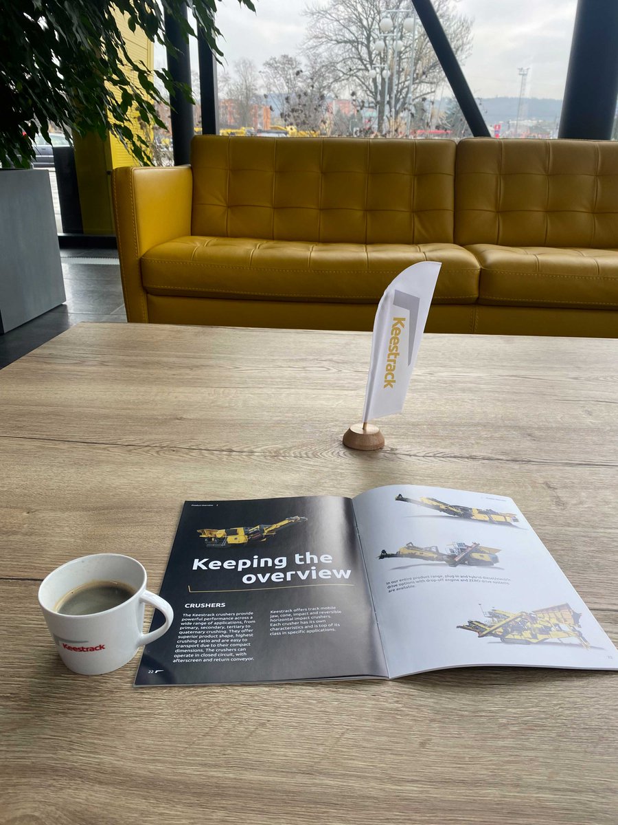 warwickward's tweet image. Our team are over at the @Keestrack1 Production Factory in the Czech Republic 👀

They will be taking a look at the new production halls, the latest products Keestrack are producing and then a factory tour to finish the day off! 

#Keestrack #WarwickWard #CrushingAndScreening