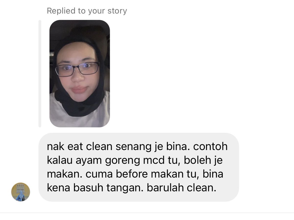 ketengahketepi's tweet photo. Cara eat clean > https://t.co/LTxwvmG9cF