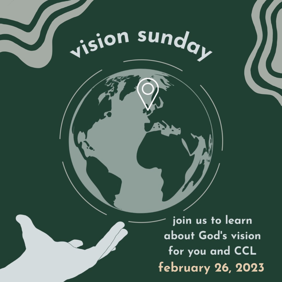 CommChurchLeeds's tweet photo. It’s our Vision Sunday this week. We'll be looking at God's vision for us, both individually and together, plus where we’re going next as CCL.

Join us from 10:20am for coffee at Notre Dame School this Sunday. https://t.co/oZFcQPscZm