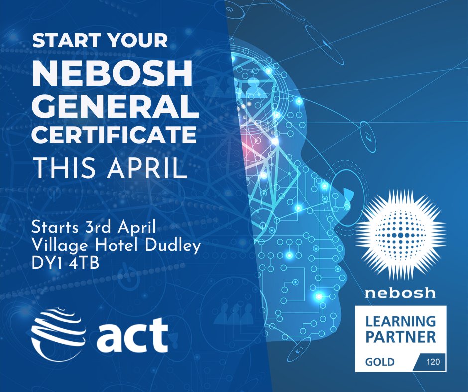 Looking to start a career in health and safety?

The NEBOSH National General certificate provides you with the knowledge that you'll need to succeed, no prior knowledge of health and safety required.

Book today - tinyurl.com/mry5zjzy

#nebosh #neboshtraining #safetytraining