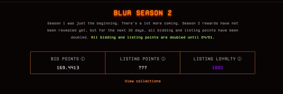 TVS_Kolia's tweet photo. I believe in a big reward in the second season @blur_io https://t.co/nHsR01vaYV