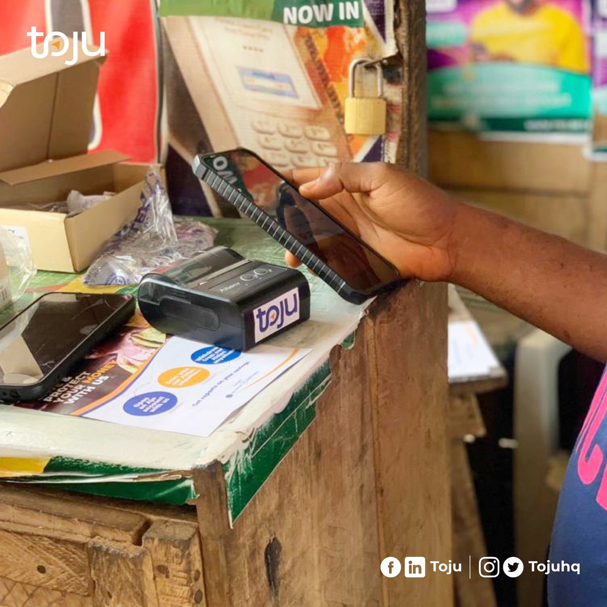 TojuHQ's tweet photo. Say goodbye to bulky wallets and hello to digital convenience! π³ With cash digitalization, individuals can easily make payments from their phone, reducing the need to carry cash and improving overall safety.
#Tojuafrica #cashflow #cashdigitalization #bankfortheunbanked https://t.co/3hemDo1VCO