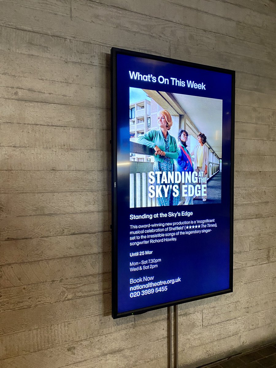 You can’t beat an evening in London with your bestie <a href="/FlatleyKellie/">kellie flatley</a> 💖

Standing at the Sky’s Edge at The National was absolutely incredible, such a brilliantly moving piece of theatre! Loved it! 🙌