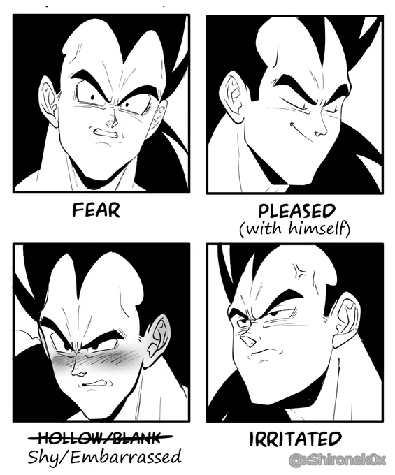 More expressions for Raditz! :3 
