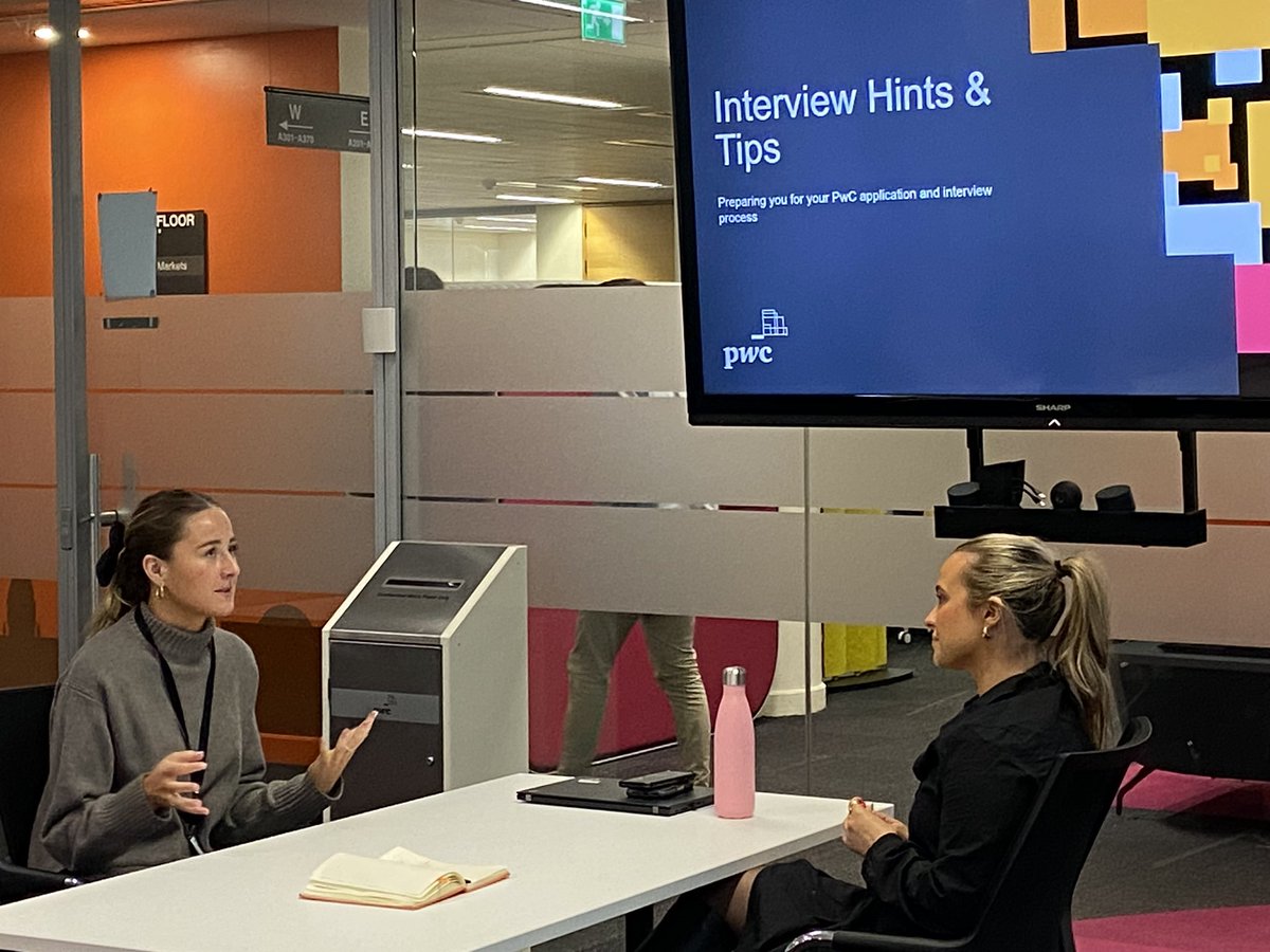 SusanHayes_'s tweet image. We’ve recently introduced a new activity into the @PwCIreland #TYWorkExperience. 

Two members of @pwcirl_careers role play the “dos and don’ts” of interview techniques before a debriefing with the full group to discern the difference. 

The teens are keenly observant!
