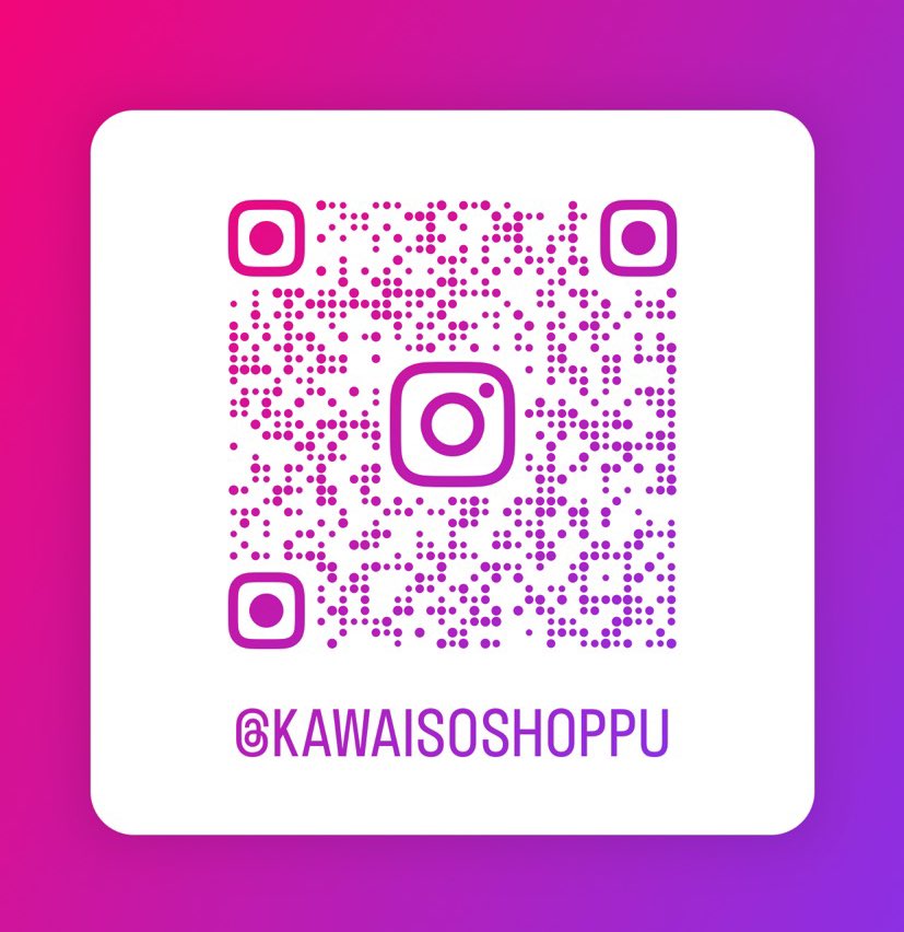 Kawaiso is also on insta! Follow for sneak peaks and announcements 🤫✨