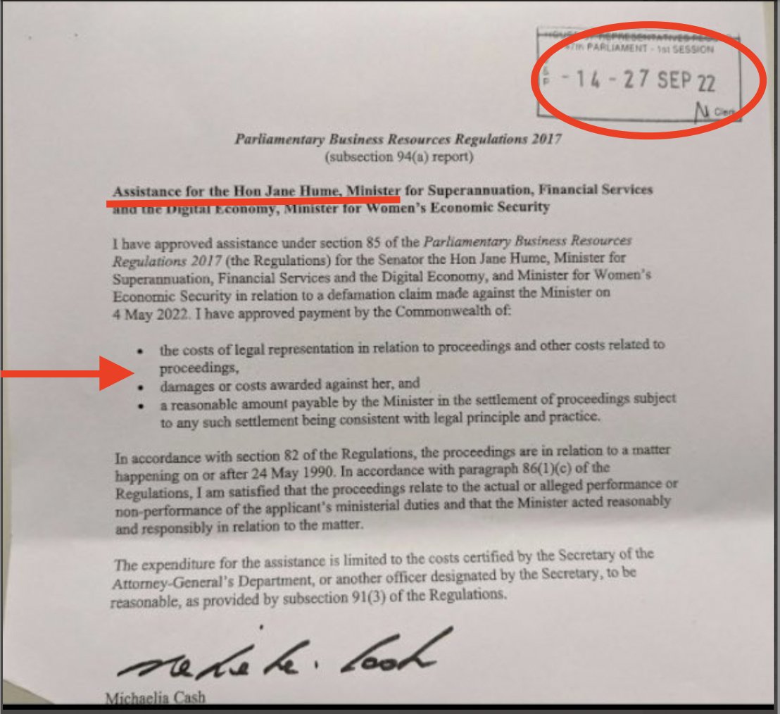 <a href="/SenatorHume/">Jane Hume</a> Is that like the taxpayer's money you claimed to fund your legal defence against Simon Holmes a Court's defamation action?

There's no reason you can't fund it yourself I presume, so I'm interested in who you're referring to when you say politicians are using our money.