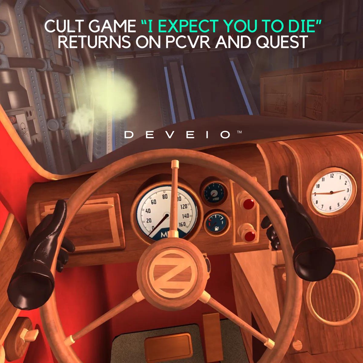 Deveioent's tweet photo. The VR game series “I Expect You To Die” can’t be killed. Fortunately. Developer Schell Games just announced a third installment.
I Expect You To Die is one of the first and most successful VR games.
---
🌐 https://t.co/FyKEklBkSG
.
#deveio #vrgame #vrgames #PCVR #Iexpectyoutodie https://t.co/dOQ19e1zZf