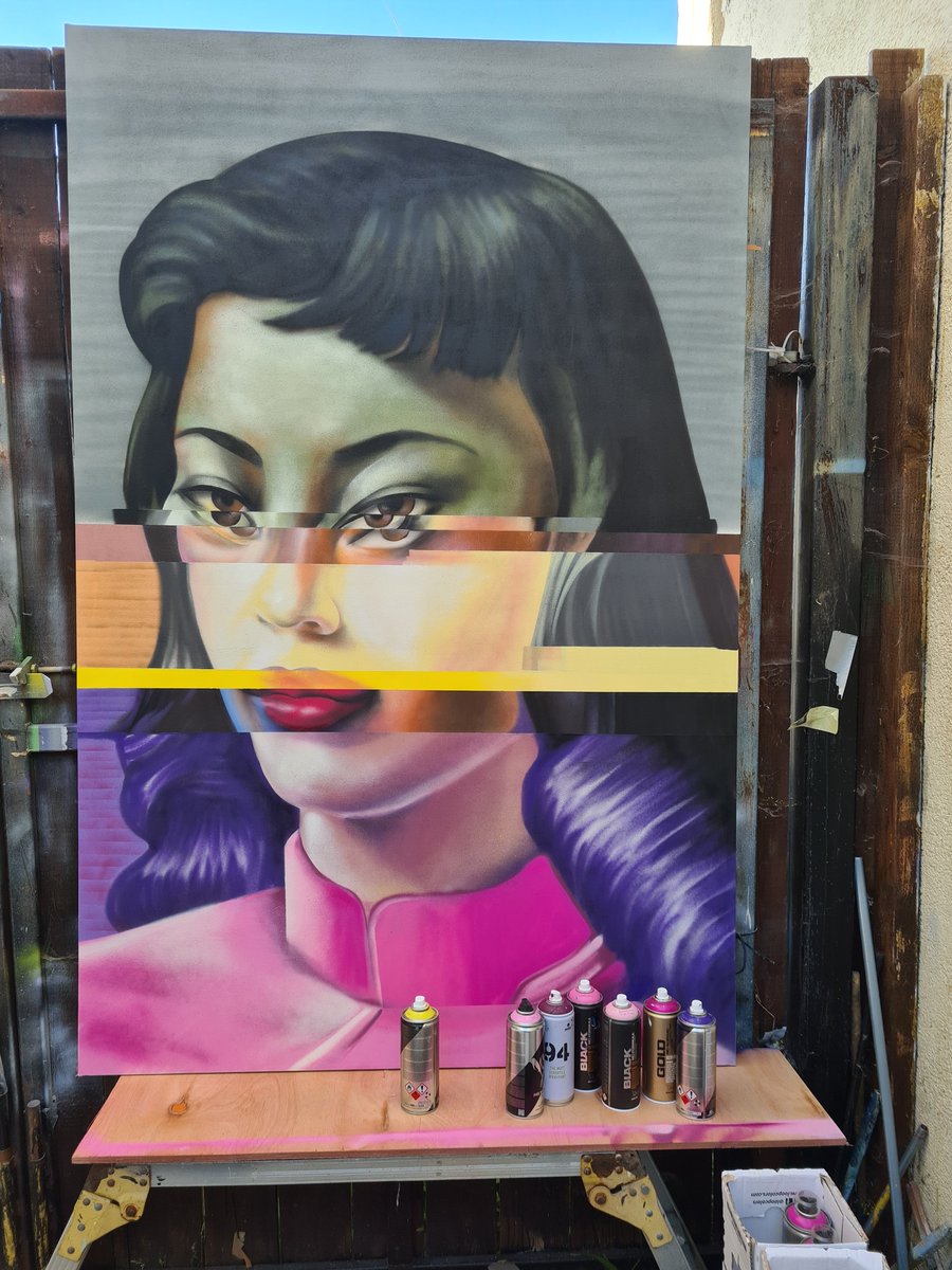 southendlibrary's tweet photo. Coming to The People's Gallery in Southend Library at The Forum in March.
Scotty Brave is a visual artist based in Essex, specialising in street art, pushing the boundaries of what’s achievable with spray-paint.
#bravearts #streetart  #glitchart #cityjam
https://t.co/8o0wWK1DtT https://t.co/i3RCIz2jvn