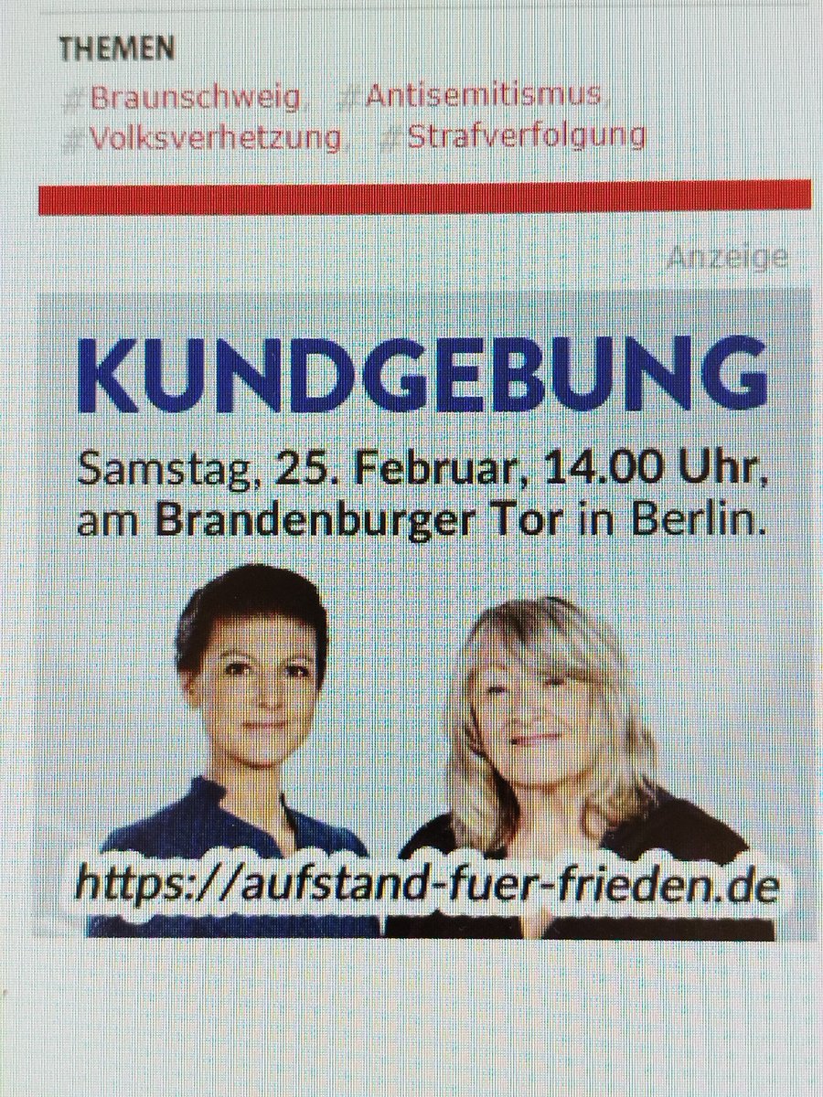 Effanda's tweet image. Ernsthaft, liebe @tazgezwitscher? Ihr macht jetzt Werbung für diese abstruse Querfronttruppe?