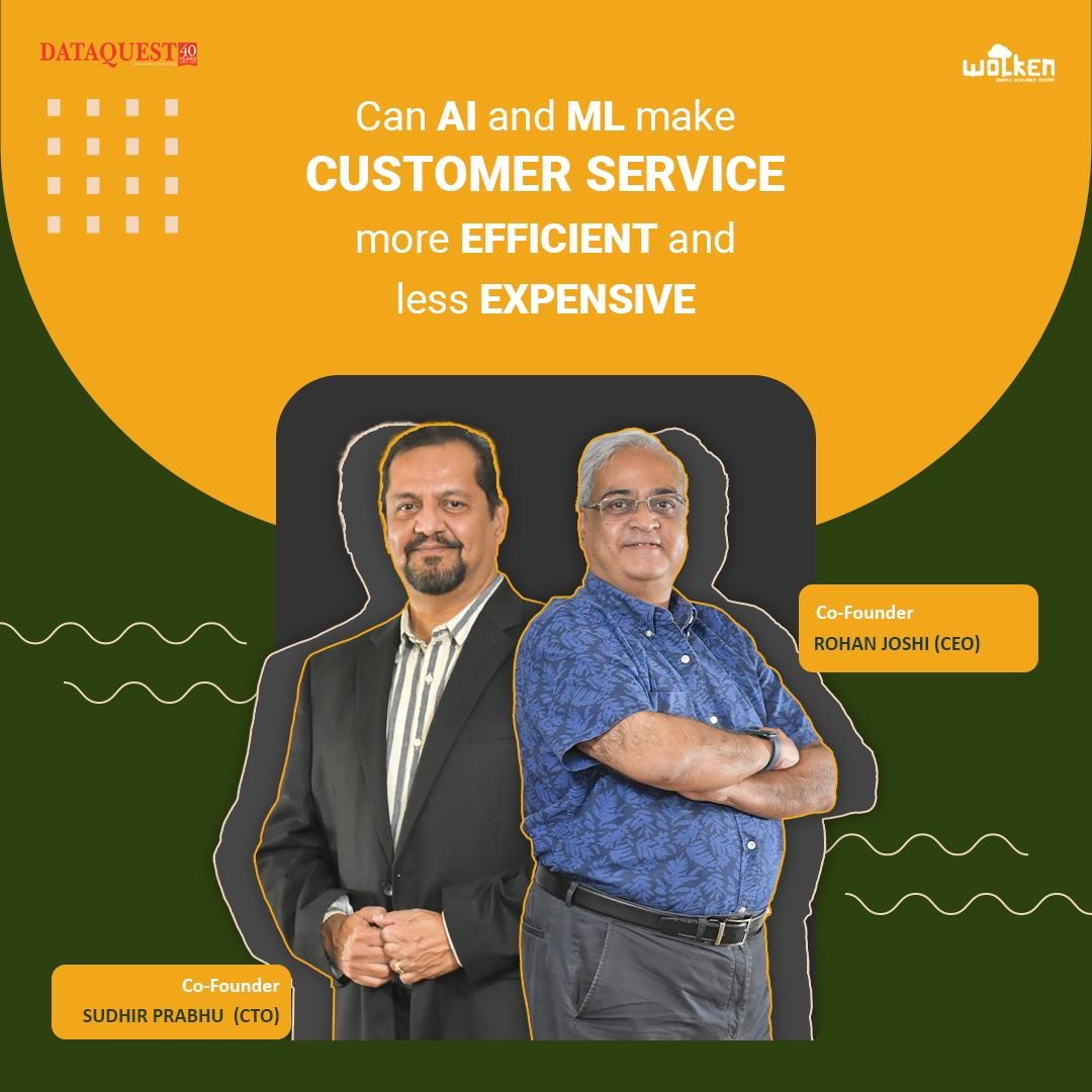 wolkensoftware's tweet photo. Dataquest recently published an article co authored by our CEO Rohan Joshi and CTO Sudhir Prabhu.

Read the full article here: https://t.co/dcTAadLkfQ

#wolken #wolkensoftware #SaaS #machinelearning #ai #WolkenEdge #IT https://t.co/AhPGyDTBDa
