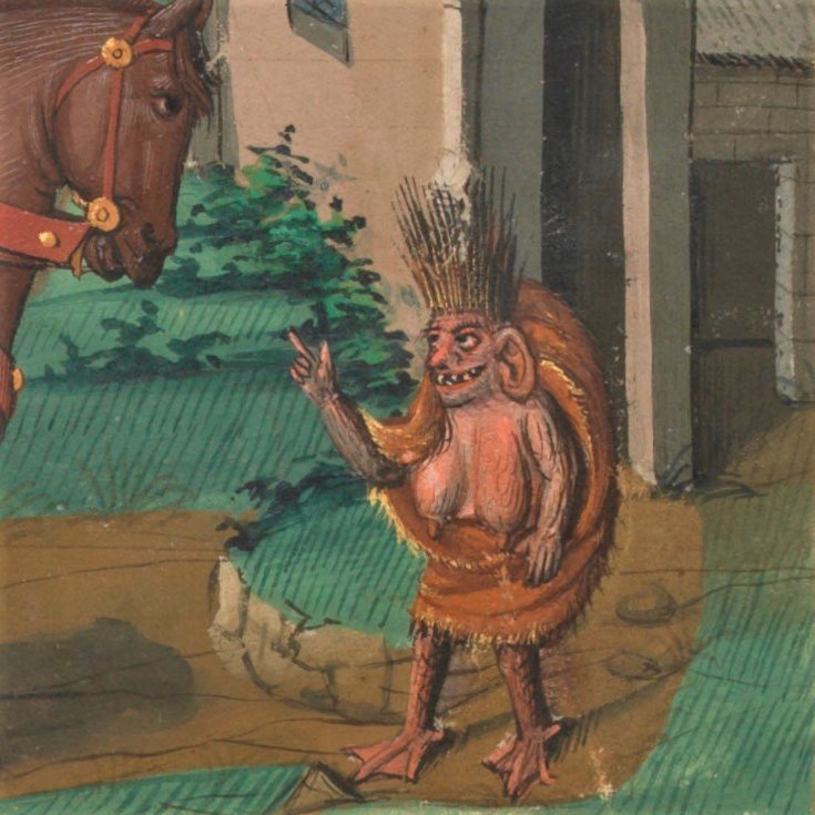 WeirdMedieval's tweet photo. little dude, france, 15th century https://t.co/79fCxgVG0j