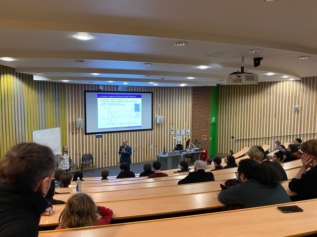 SussexMaths's tweet image. Snapshots from Prof Peter Giesl's inaugural professorial lecture, part of the Sussex Universe lecture series organised by our outreach team. 

Missed it? Stay tuned! We’ll be uploading it to YouTube  👀 
youtube.com/SussexUniverse
#SussexUniverse  #newprofessor  #dynamicalsystems