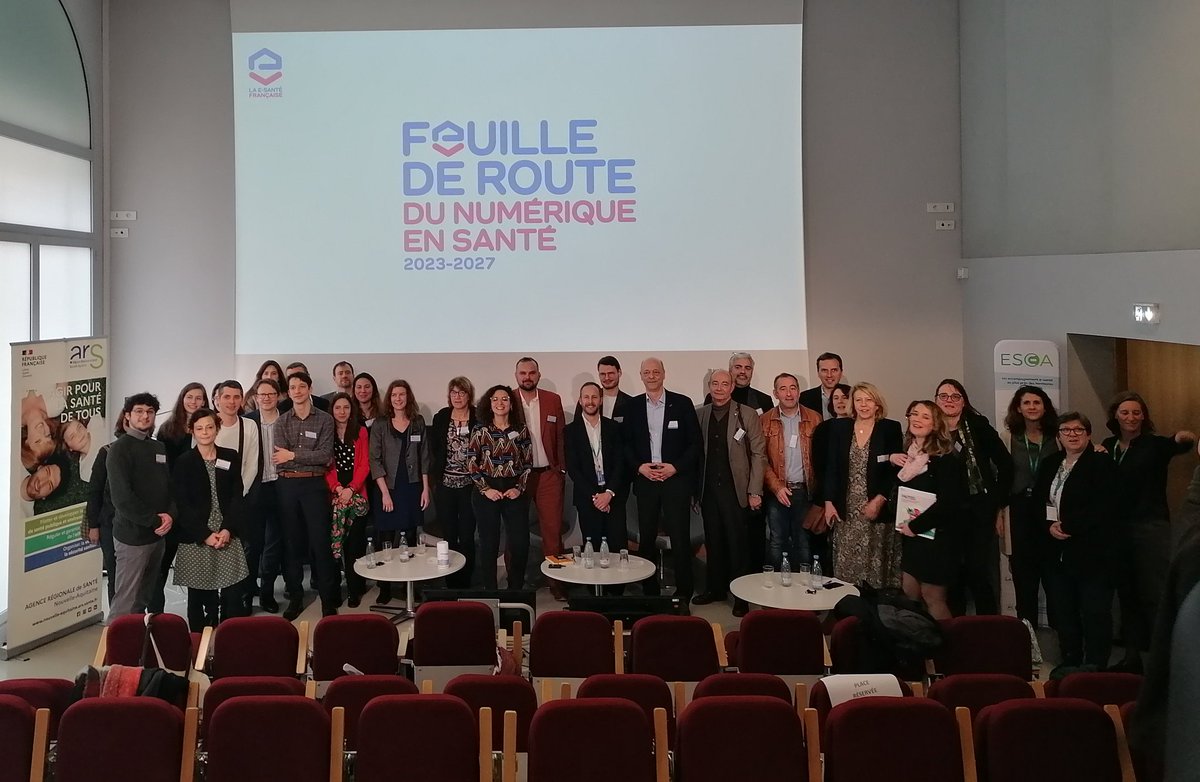 #TDResanté2027
👏📸  "Ensemble, construisons la #esanté de demain !" Merci à tous les intervenants et participants pour cette matinée riche en partage ! 
Rendez-vous cet après-midi pour le focus #cybersécurité 🛡️