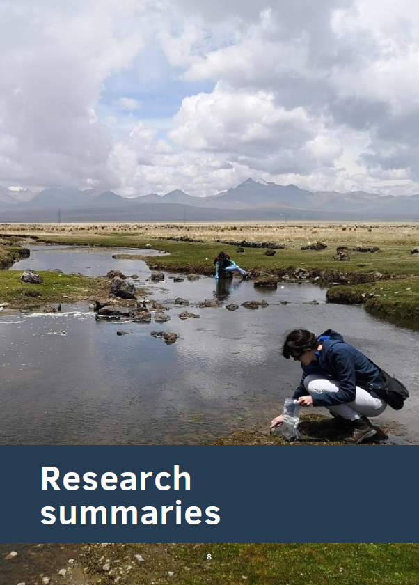 Learn more about the work of <a href="/sigmaperu/">SIGMA: Peru</a> from our new Research Summary Report! It outlines the research activities we've been working on in recent years, plus some key insights.💧❄️🌽 Huge thanks to <a href="/alejandrisu/">Rosa María Dextre</a> for her hard work on pulling this together! sigmaperu.wordpress.com/sigma-research…